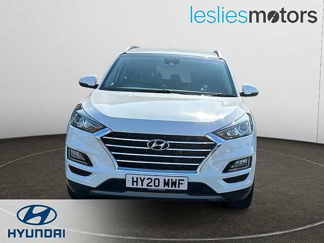 Hyundai TUCSON 1.6 CRDi 136 SE Nav 5dr 2WD DCT polar white