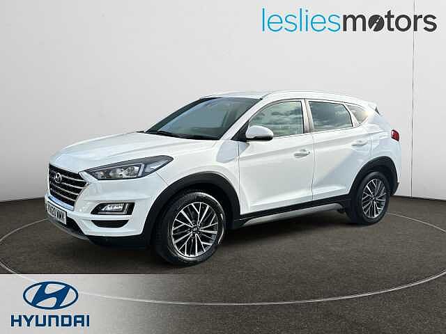 Hyundai TUCSON 1.6 TGDi 177 Premium 5dr 2WD DCT polar white
