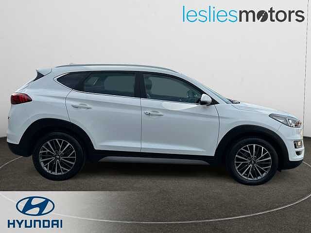Hyundai TUCSON 1.6 TGDi 177 Premium 5dr 2WD DCT polar white