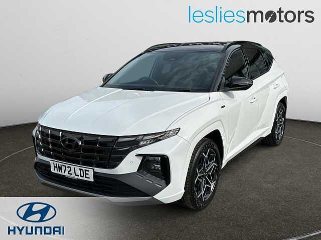 Hyundai TUCSON 1.6 TGDi N Line 5dr 2WD Atlas White