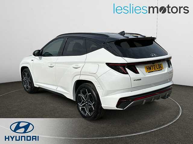 Hyundai TUCSON 1.6 TGDi N Line 5dr 2WD Atlas White