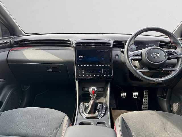 Hyundai TUCSON 1.6 TGDi N Line 5dr 2WD Atlas White